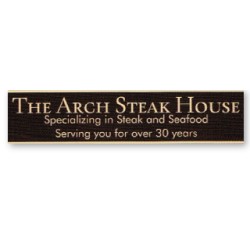 $100 Gift Certificate to the Arch Steak House