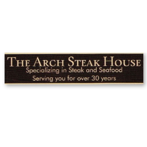 $80 Gift Certificate to the Arch Steak House