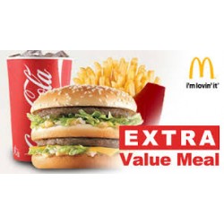 10 McDonald's Extra Value Meal Coupons