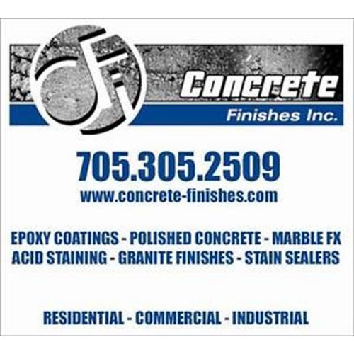 $750.00 Off Epoxy or Polyaspartic Application at Concrete Finishes Inc.