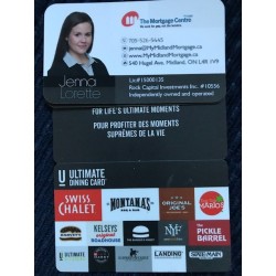 $100 Ultimate Dining Gift Card, choice of 10 restaurants