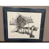 Historic Print of Wyevale Grist Mill 1906  courtesy of Huronia Museum