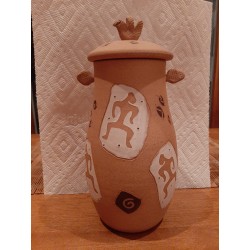 Earthenware Vase by Rosemary Molesworth