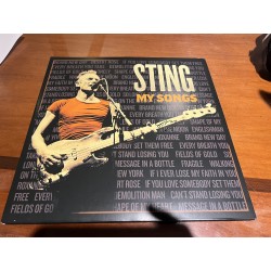 Signed Sting My Songs Record