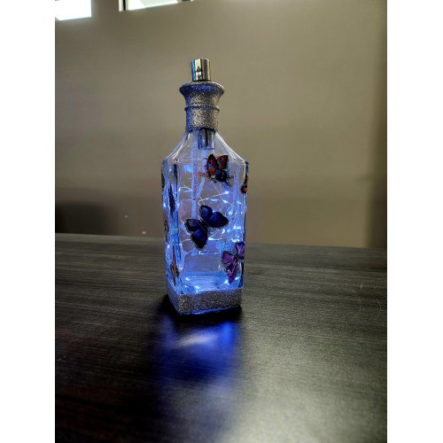 Illuminated Glass Bottle