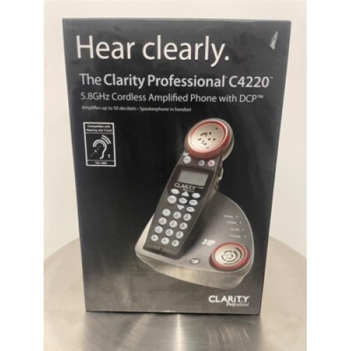 The Clarity Professional C4220 Amplified Phone with DCP