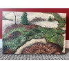 Original Painting Moss and Lichen Diptych by Frieda Ambroziak