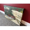 Original Painting Moss and Lichen Diptych by Frieda Ambroziak