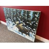 Original Art December Bull by Francis Forget